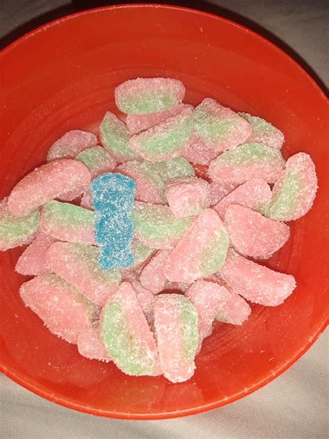 I Found A Blue Sour Patch Kid In A Bag Of Watermelon Mildlyinteresting