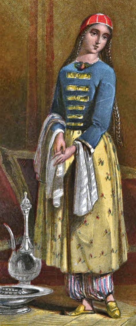 ‘portrait Of A Circassian Lady Ca 1830 Painting By The English