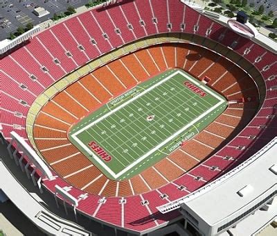 Interactive Arrowhead Stadium Seating Chart With In Seat Views