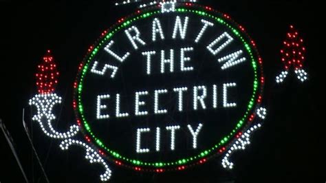 Restored ‘electric City Sign Switched On During La Festa