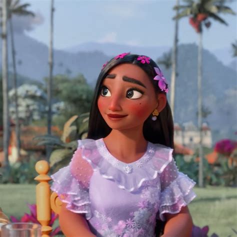 Encanto Icons Isabela Personajes De Dibujos Animados De Disney