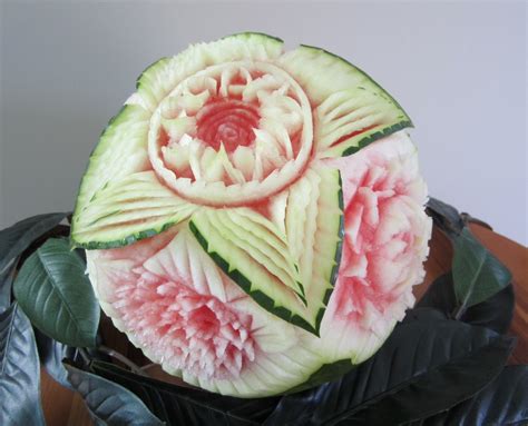 Watermelon Rose Leaves Thai Creations