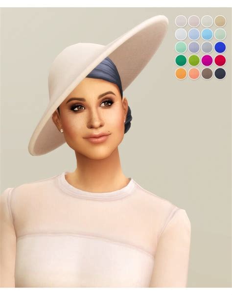 The Sims 4 Custom Content Derby Hats Stellardax