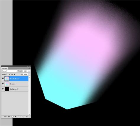 Color How To Create A Gradient Shape That Blurs On One Side