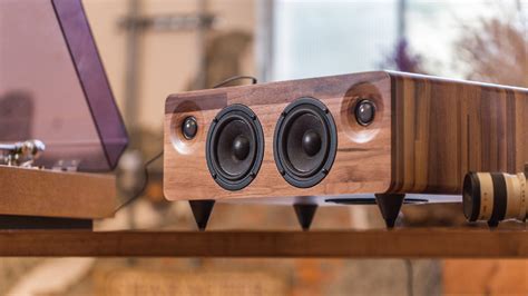 Minfort Audio — Min7 The Multi Function Handmade Wooden Speaker Walnut