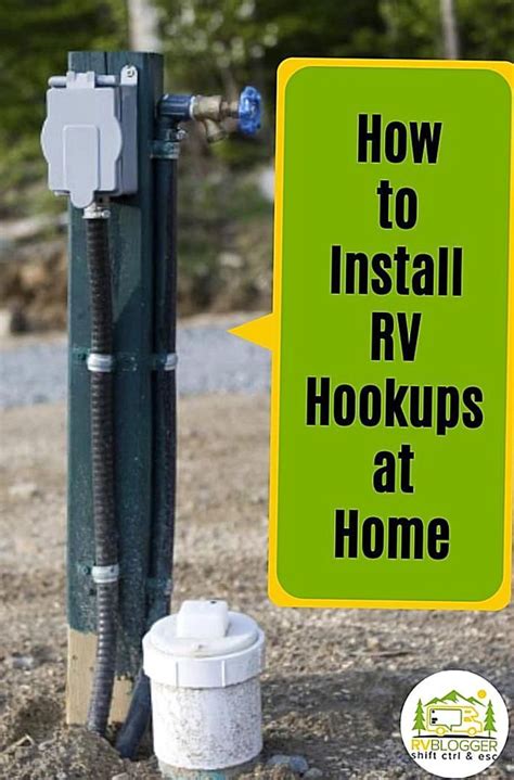 Hooking Up Your Rv Up To Water Sewer And Electric At Home May Seem Like