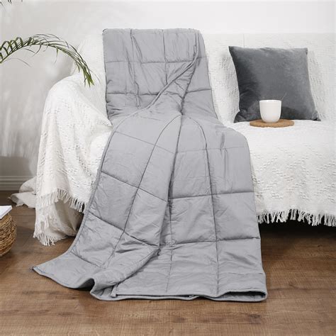 Reduce Stress Disorders Heavy Anxiety 60" x 80" 20lbs Weighted Blanket