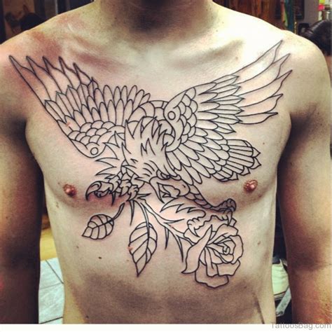 41 Realistic Eagle Tattoos On Chest