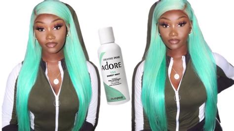 How To Water Color Mint Green Hair Herhair Company