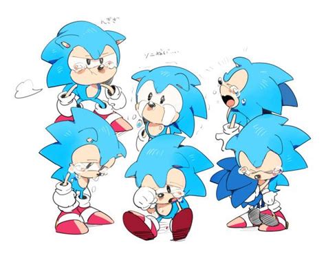 やっぱ鼻水ええですな Via Chir0 Cómo Dibujar A Sonic Sonic Sonic Dibujos