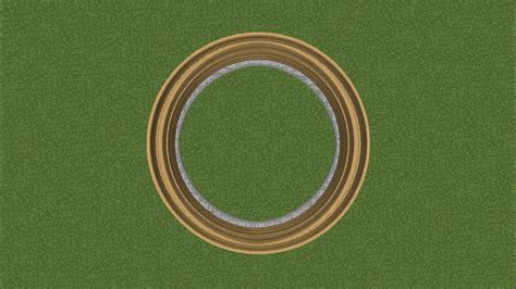 Circle In Minecraft Youtube