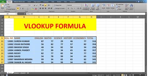 Lookup and return multiple values autofilter. How to Use Vlookup Formula in Excel? ~ MAD ABOUT COMPUTER