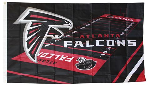 Buy Atlanta Falcons 3 X 5 Nfl Polyester Flag Field Design Flagline