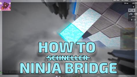 How To ~Schneller~ Ninja Bridge | Tutorial - YouTube