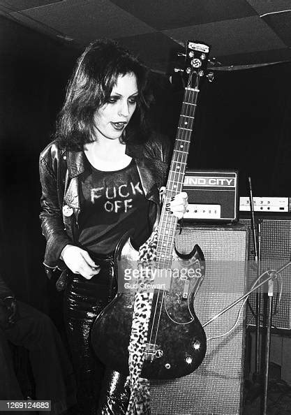 Gaye Advert Of Punk Band The Adverts Performs On Stage As Support To News Photo Getty Images