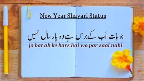 New Year Shayari 2024 Do Din Ki Chandi Hai New Year Sad Status