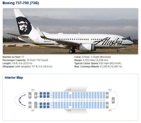 Alaska Airlines Seating Chart 737 400 Elcho Table