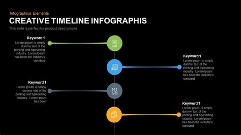 Creative Infographic Timeline Powerpoint Template And Keynote Slide