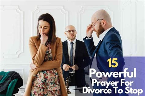 15 Powerful Prayer For Divorce To Stop