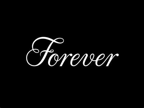 Lettering Forever By Daria K On Dribbble