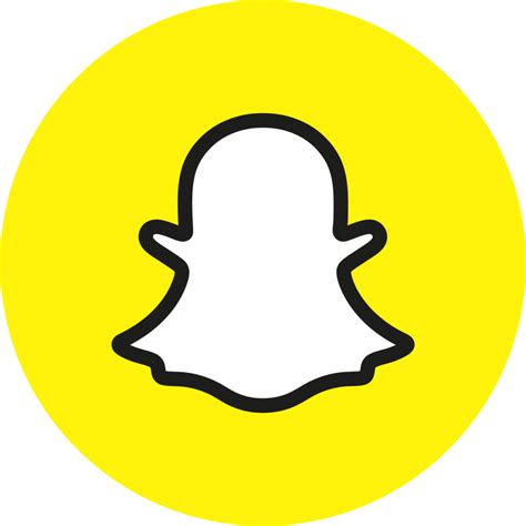 Snapchat Logo Icono Social Medios De Comunicaci N Icono Png