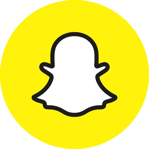 Snapchat Logo Icono Social Medios De Comunicación Icono 23741177 Png