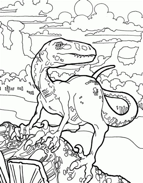 This will start the printing process. Velociraptor Coloring Pages - Best Coloring Pages For Kids