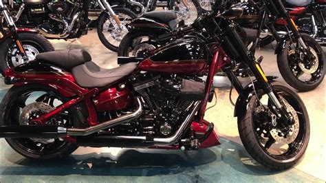 2017 Harley Davidson Cvo Breakout In Scorched Apple And Starfire Black