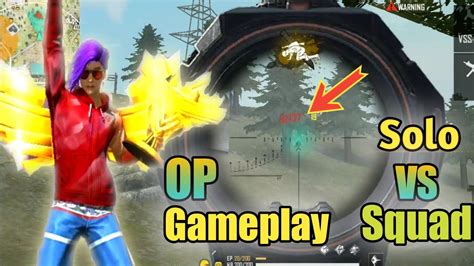 Solo Vs Squad Op Gameplay Unknowngamer Youtube