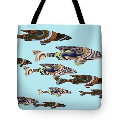 Colorful Fish Tote Bag By Whispering Peaks Photography Tote Bag Bags