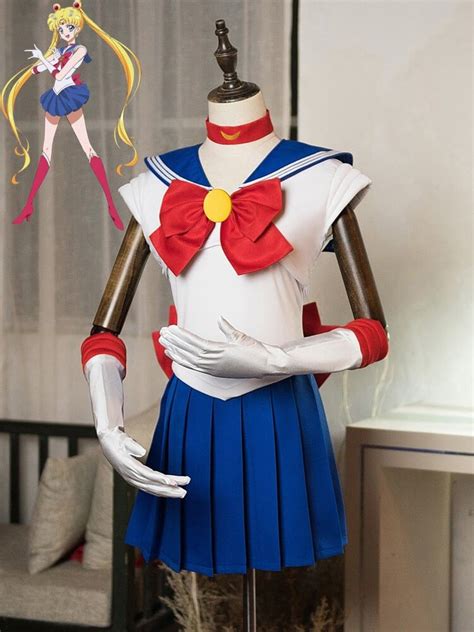 sailor moon usagi tsukino cosplay costume in 2020 sailor moon usagi sailor moon outfit