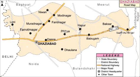 The city covers an area of about 172 km2 (66 sq mi) while the. Ghaziabad Map and Ghaziabad Satellite Image