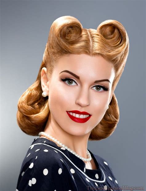 What are some easy ways to do your hair? 21 Pin Up Hairstyles for an Ultimate Vintage Look ...
