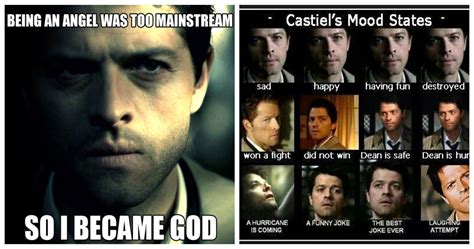 Supernatural 10 Castiel Memes That Will Have You Cry Laughing