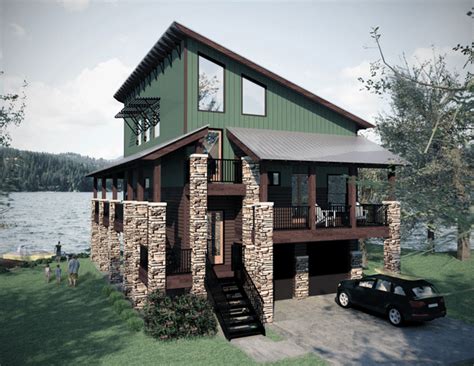 The Lake Austin 1861 2 Bedrooms And 3 Baths The House Designers