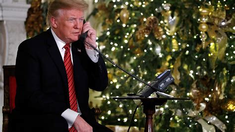 Trump In Christmas Eve Phone Call Asks Child If They Still Believe In