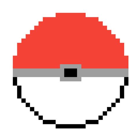 Pixel Pokemon Ball Pokeball Pixel Png Clipart 2892313 Pinclipart Images 5d5