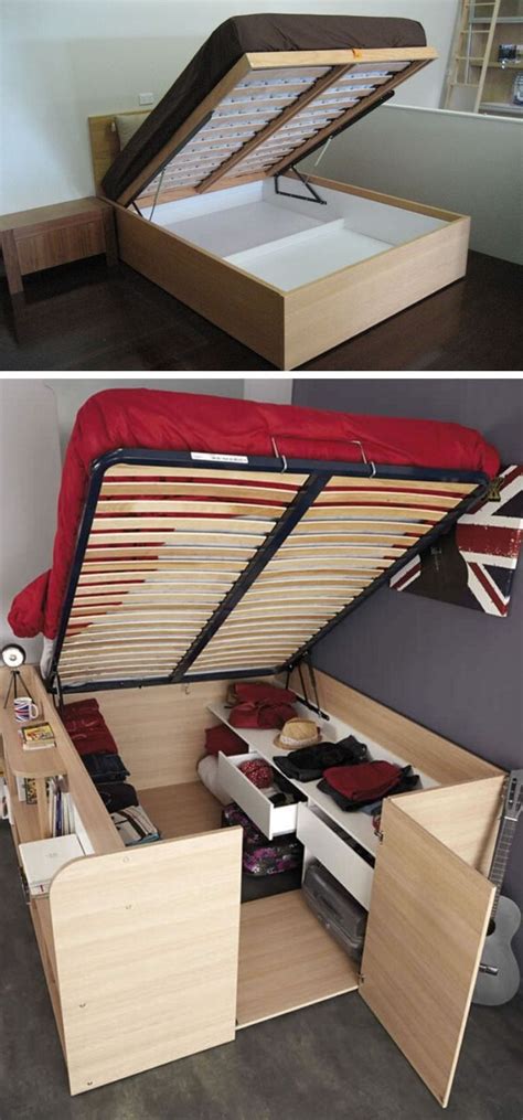20 Amazing Diy Space Saving Bed Frame Ideas And Plans For 2020 Space