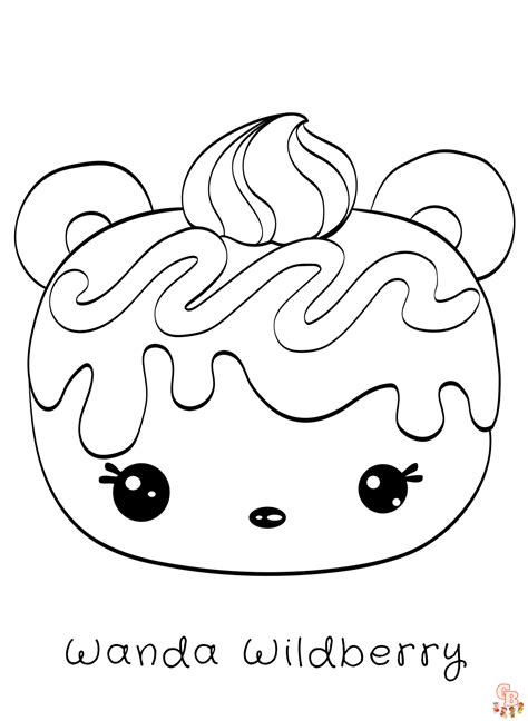 Num Noms Coloring Page For Kids - Coloring Home