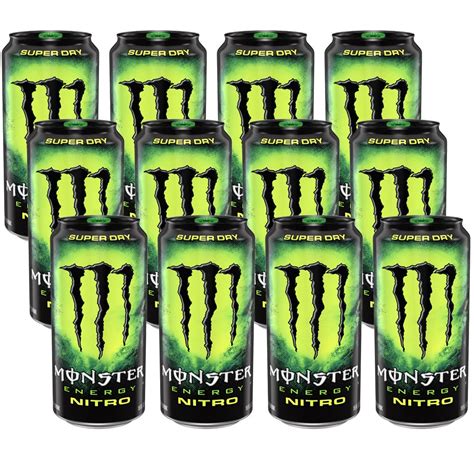 Monster Energy Nitro Super Dry 12x500ml Energy Cans Nl
