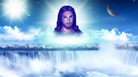 Jesus In Heaven Background