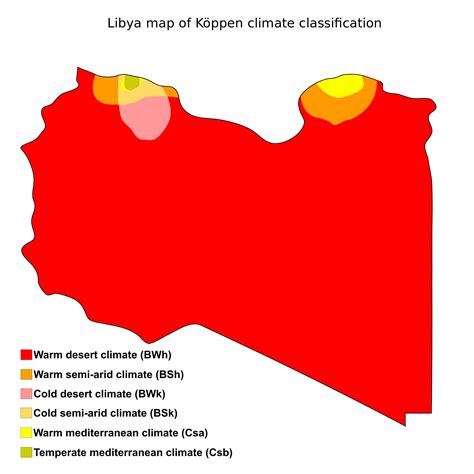 Libya Climate • Map •