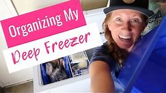Deep Freezer Organization- Tips and Tricks!