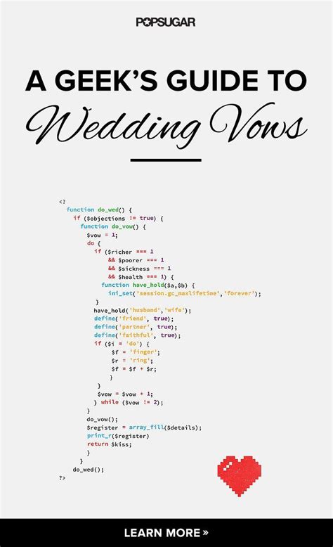 Wedding Quotes Vow Inspiration For Coding Geeks Whovians And More Nerdy Love Quotes Geek