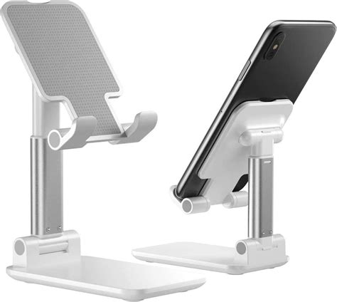 Cell Phone Stand Foldable Portable Desktop Stand Adjustable Height And