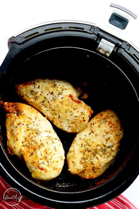 Drizzle the chicken breast with the olive oil. Air Fryer Chicken Breast (basic, tender, juicy) - A Pinch ...