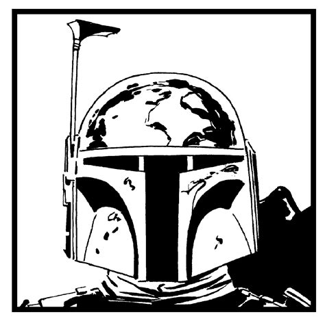 For more info click here. Boba Fett Helmet Coloring Pages - Coloring Home