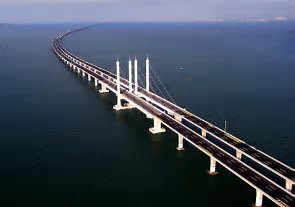 Image result for 1956 - In Louisianna, the Lake Pontchartrain Causeway