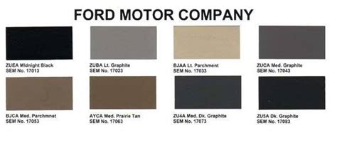 What Interior Color Is 2h Related To Riffraff Purchase Ford Truck