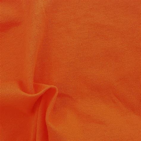 Orange S63 8oz Cottonspandex Jersey Knit Fabric Sku 6827a — Nick